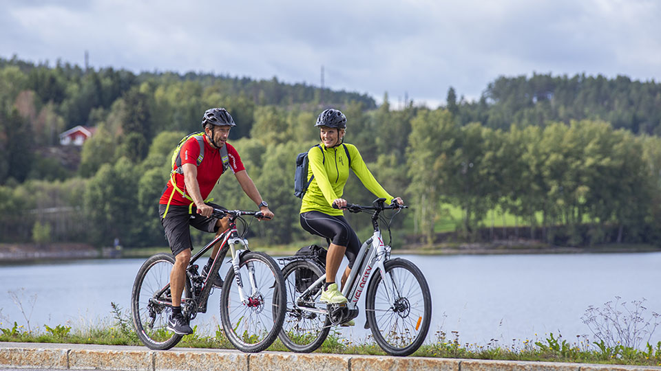 Unionsleden är 350 km lång och sträcker sig från norska Moss i väster till Karlstad i öster. Den svenska sträckan är dessutom Sveriges 4:e nationella cykelled. 